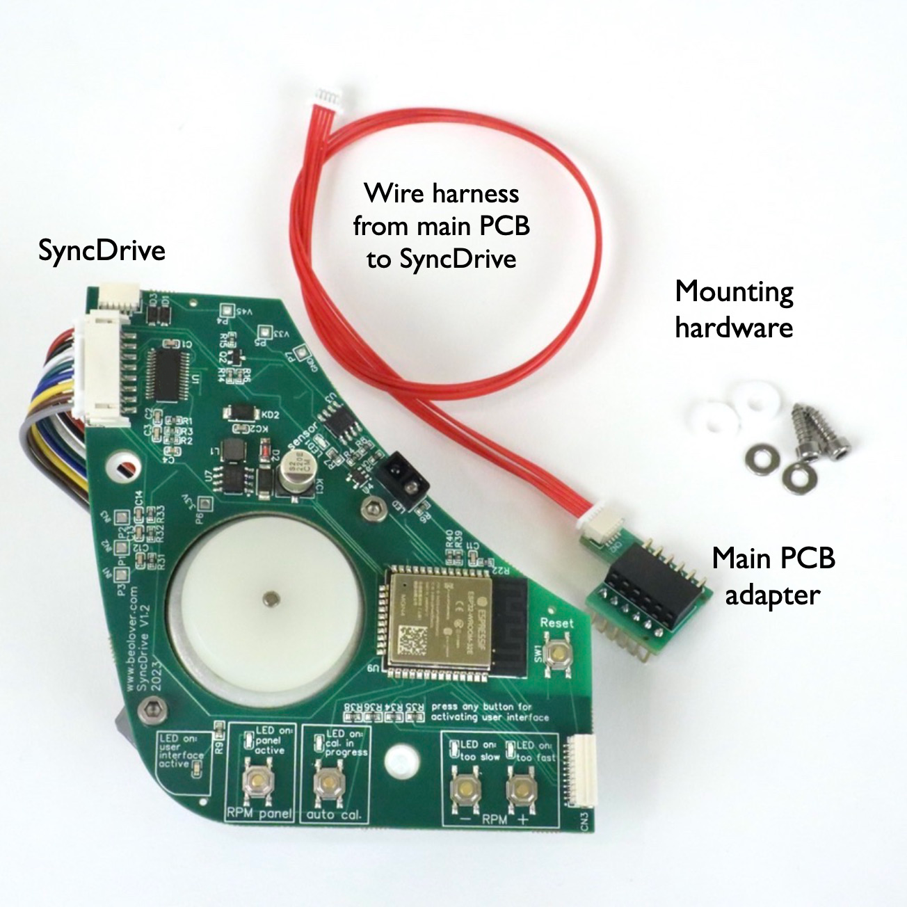 Beolover SyncDrive DC Platter Motor Replacement for Beogram 4002 and 4004