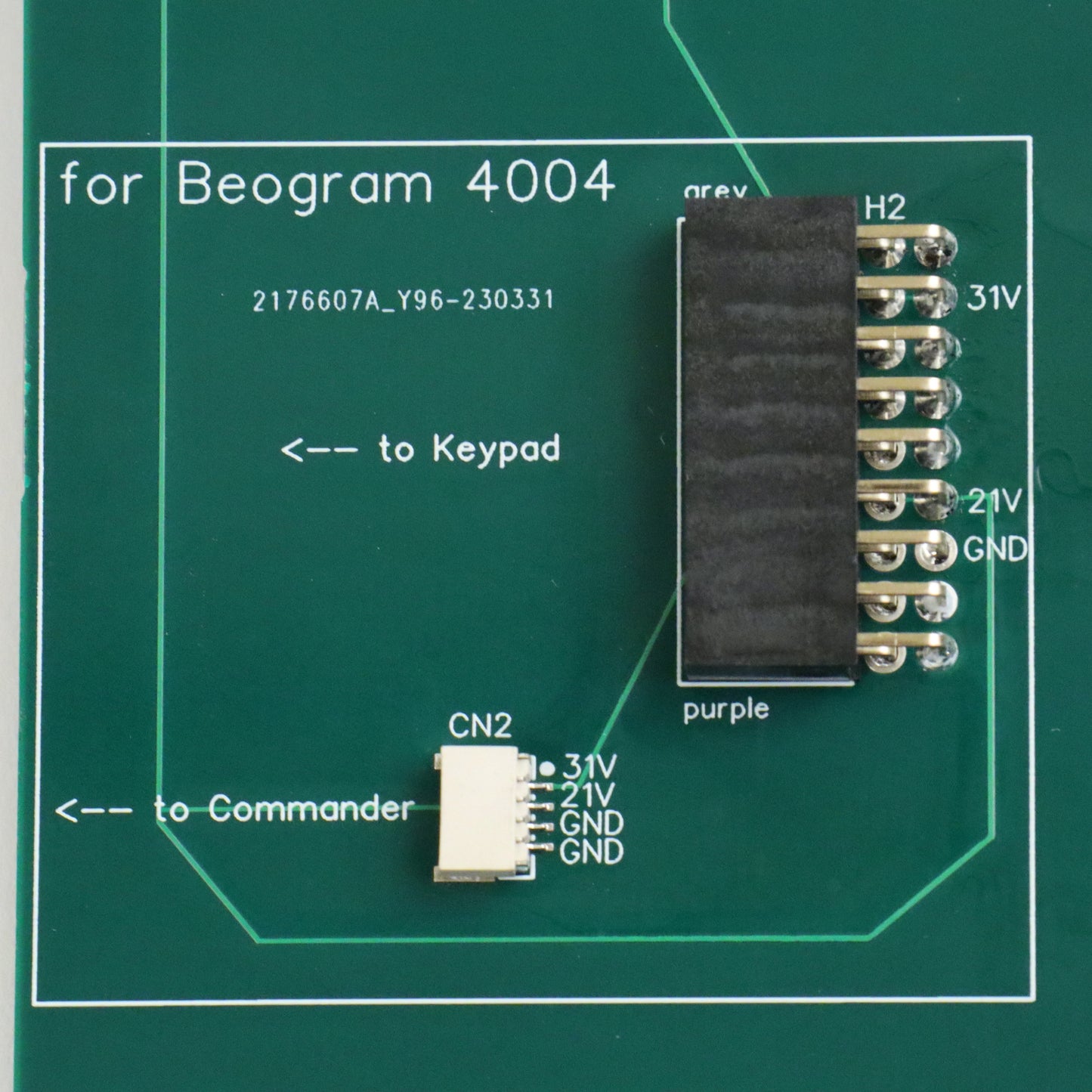 Internal RIAA Pre-Amplifier for Beogram 4002 and 4004