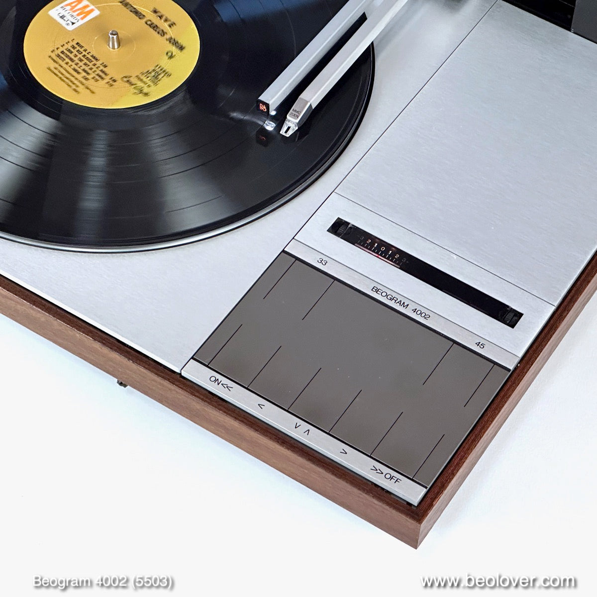 Beogram 4002 (Type 5503, Fully Restored, Remote Control, RIAA Preamp, One Year Warranty)