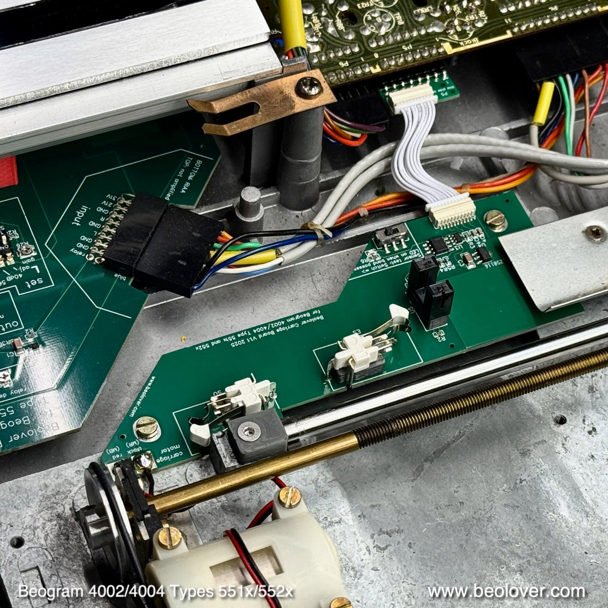 Carriage Position PCB for Beogram 4002 and 4004 (Types 551x/552x)